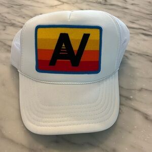 Aviator Nation Logo Rainbow Trucker Hat